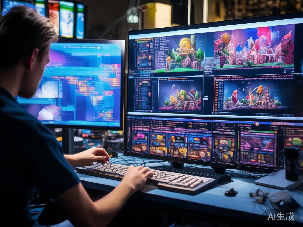 程序员会根据设计文档实现游戏逻辑和界面交互，确保功